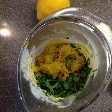 "Золотая" цветная капуста, запечённая под горчичным соусом. - Шаг 6