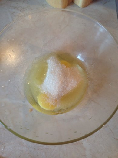 Яблочный пирог с заливкой🍏🍌 - Шаг 5