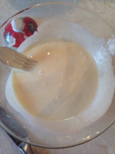 Яблочный пирог с заливкой🍏🍌 - Шаг 6