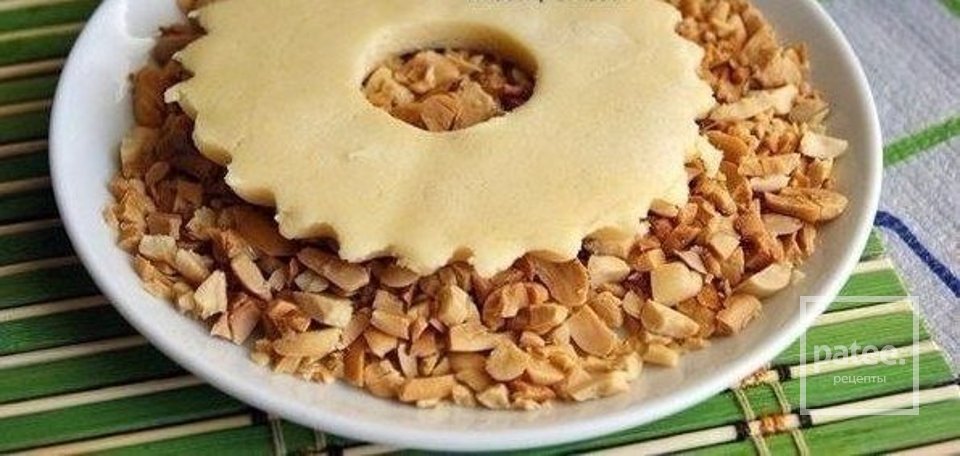 Песочные кольца с арахисом - Шаг 4