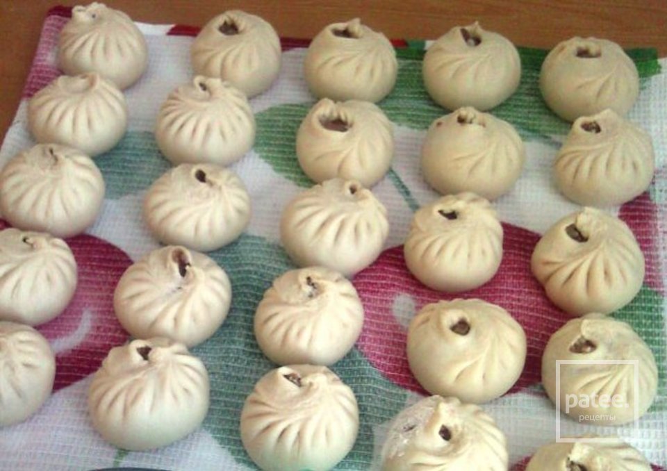 Манты с джусаем - Шаг 4