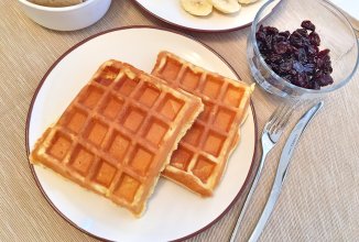 Вафли на сыворотке