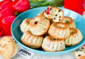 Кексы с вишней и шоколадом