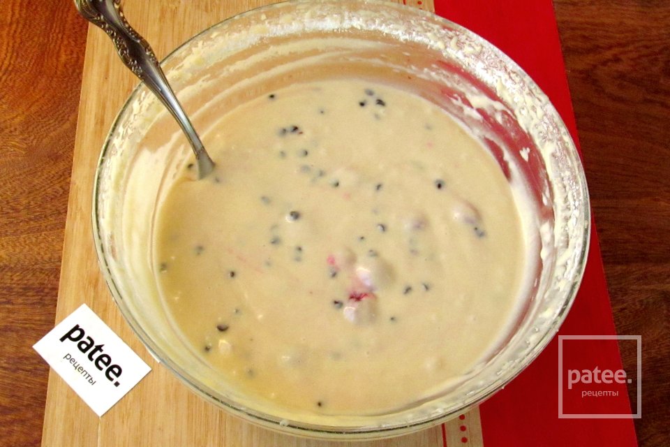 Кексы с вишней и шоколадом - Шаг 10