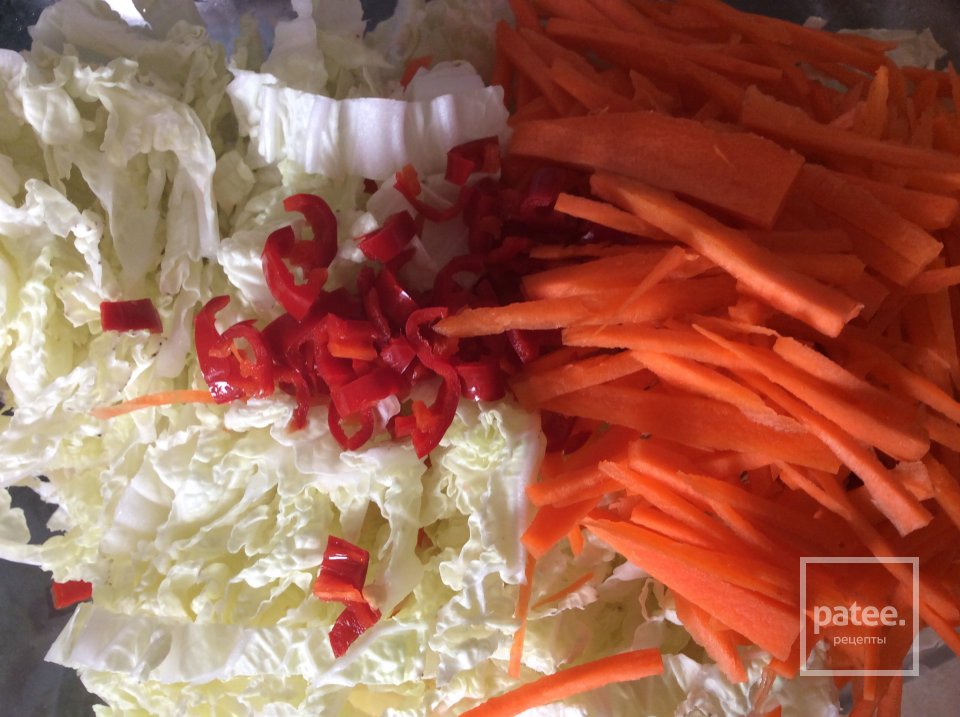 Салатик "Вкусовая бомба" - Шаг 1