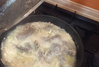 Свининка в молоке