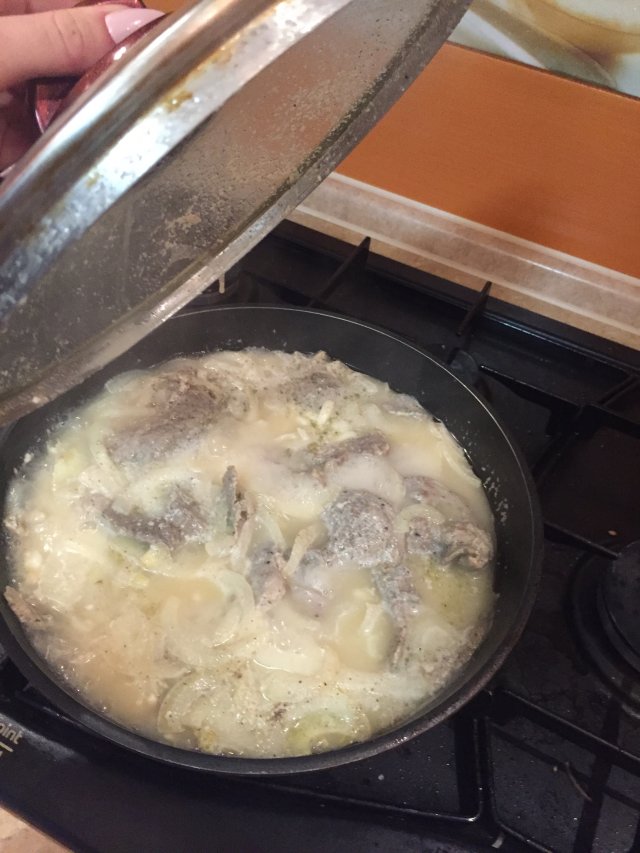 Свининка в молоке