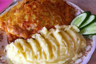 Филе куриное с пюре 🐓