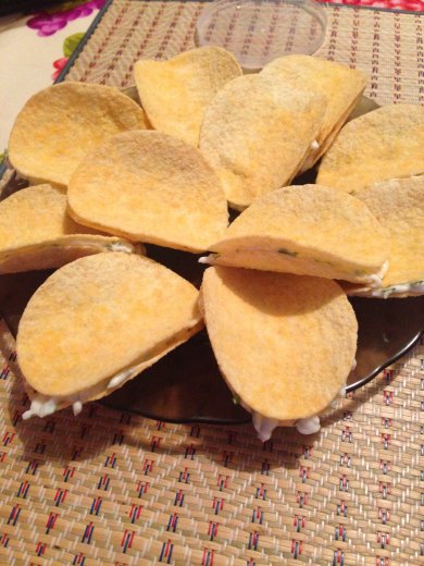 Закуска с чипсами - Шаг 1