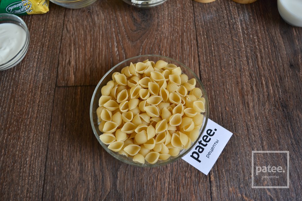 Паста с сыром и соусом из шпината - Шаг 2