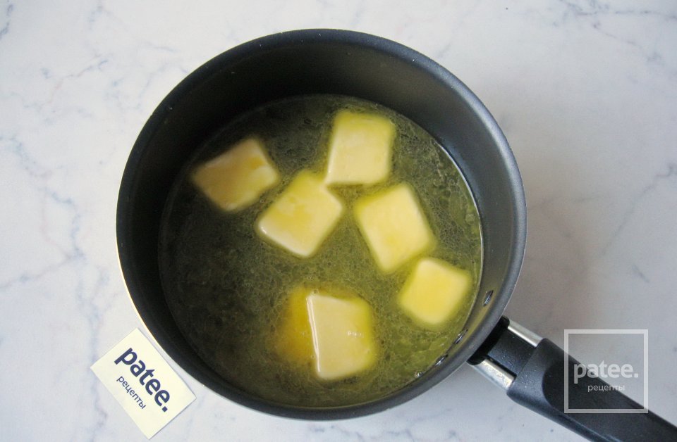 Профитроли с шоколадным и ванильным кремом - Шаг 2