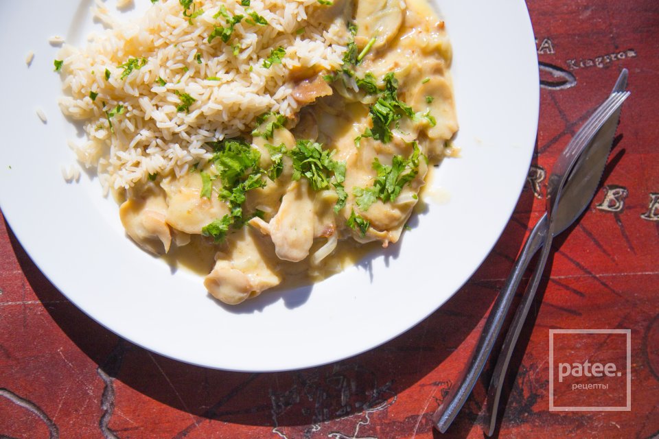 Ламби в сливочном соусе по-доминикански - Шаг 11