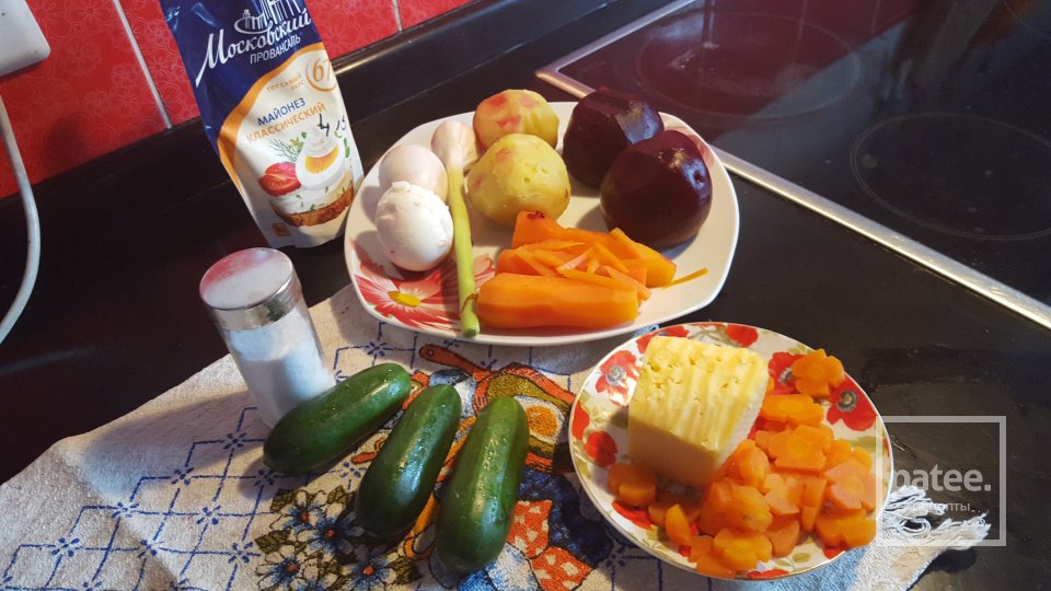 Овощная полянка - Шаг 1