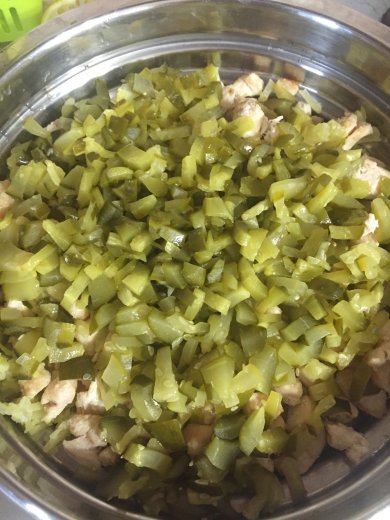 Салат " красная шапочка" 🍅 - Шаг 4