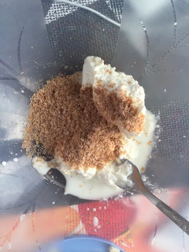 Творожная запеканка с яблоками (пп рецепт) - Шаг 1