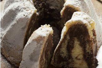 КУЛИЧ С ШОКОЛАДНОЙ ГЛАЗУРЬЮ