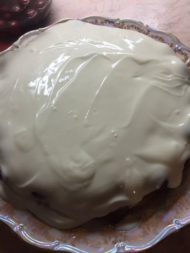 Вишневый торт "Наслаждение" 🍒 - Шаг 10