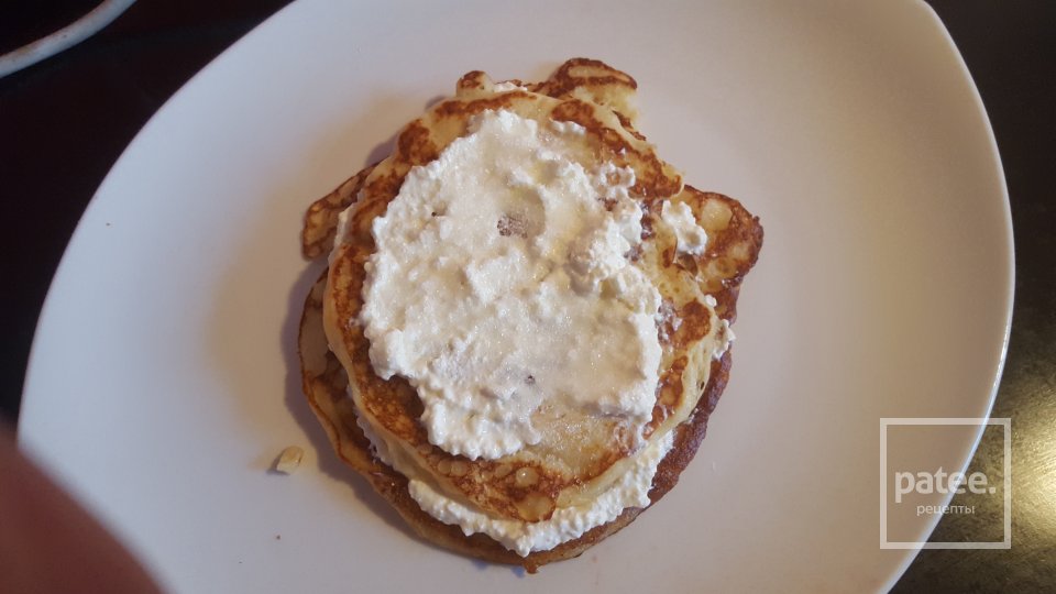 Мини тортик из панкейков и творога - Шаг 2