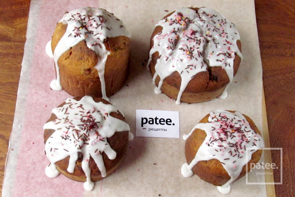 Пасхальный кулич с творогом - Шаг 20