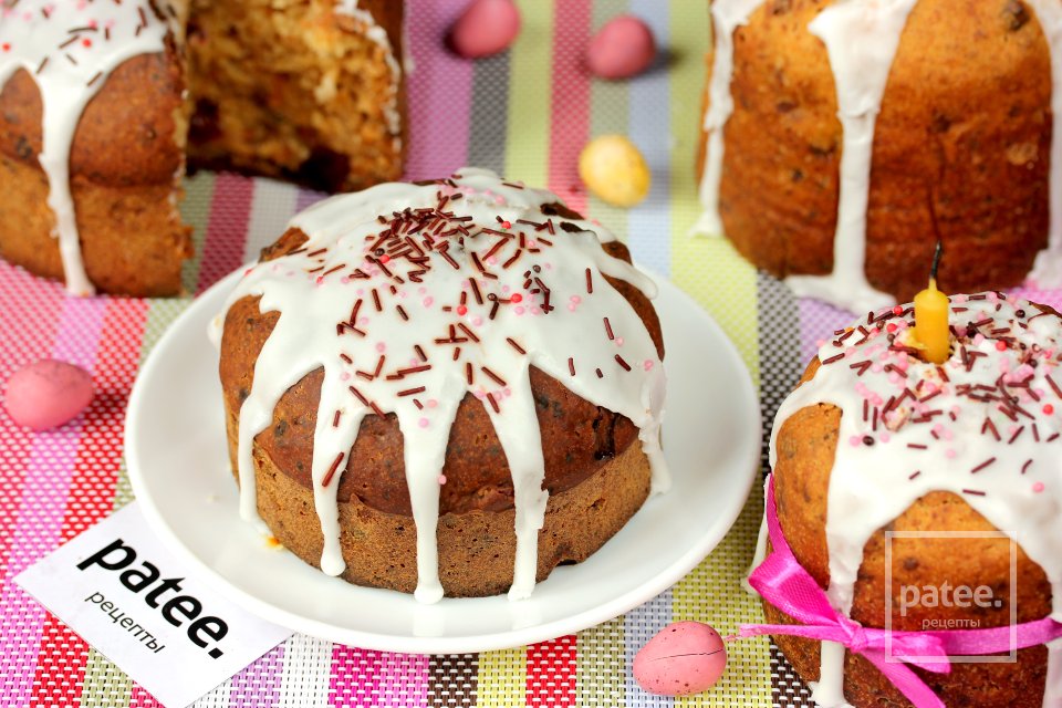 Пасхальный кулич с творогом - Шаг 21