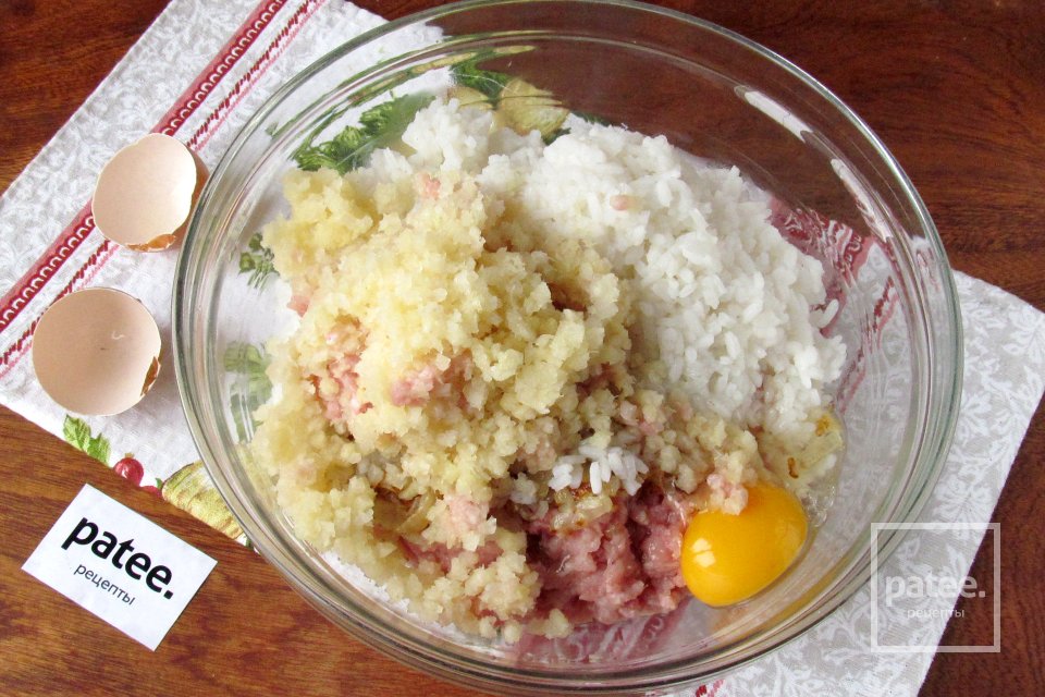 Ленивые голубцы из кролика в морковно-томатном соусе - Шаг 8