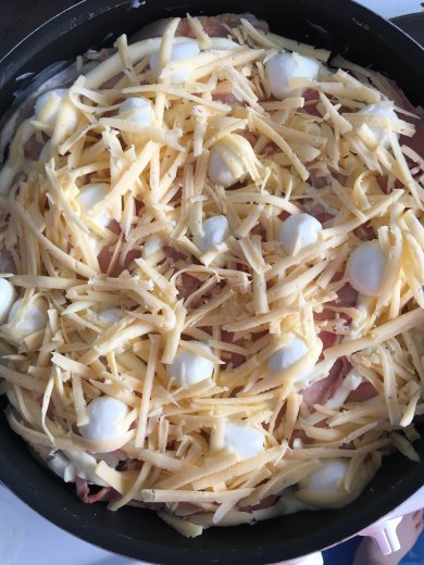 Баклажаны, запечённые с беконом и моцареллой - Шаг 4