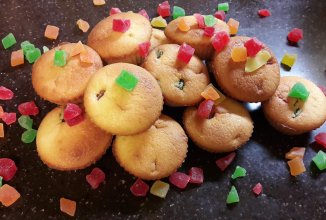 Маффины с цукатами