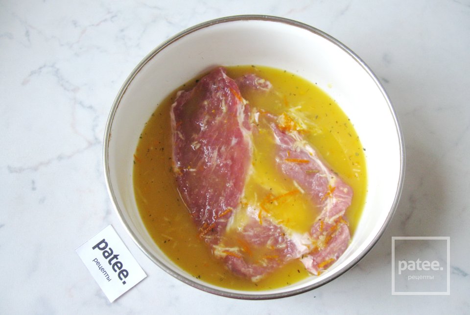 Отбивные из свинины с апельсиновым соусом - Шаг 6