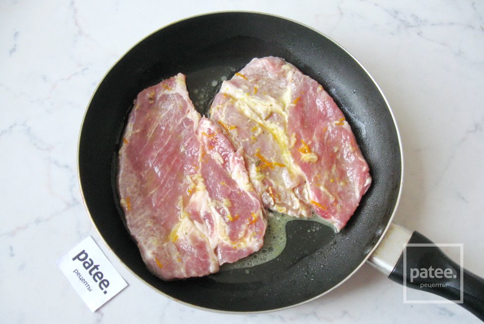 Отбивные из свинины с апельсиновым соусом - Шаг 7