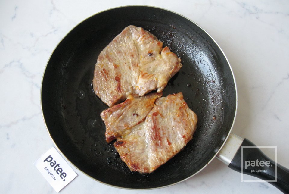 Отбивные из свинины с апельсиновым соусом - Шаг 8