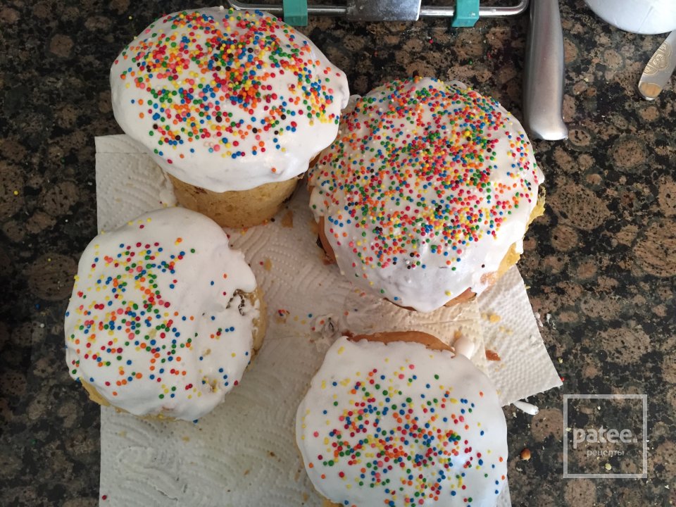 Медовый пасхальный кулич - Шаг 2