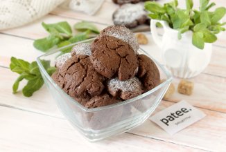 Шоколадное печенье за 15 минут