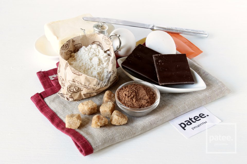 Шоколадное печенье за 15 минут - Шаг 1