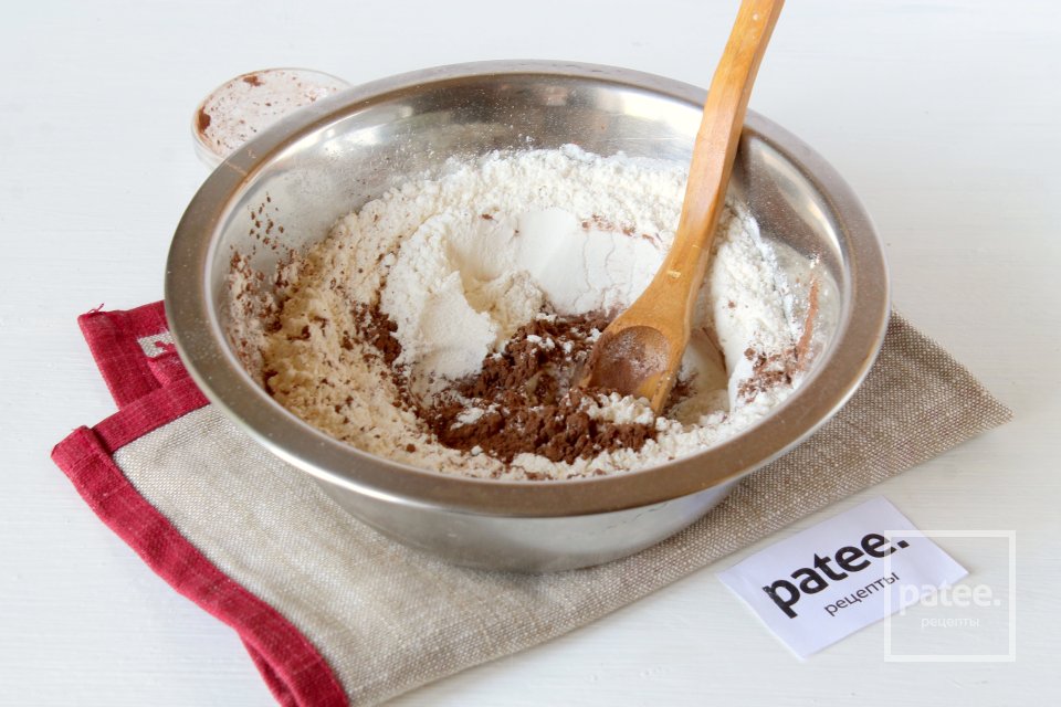 Шоколадное печенье за 15 минут - Шаг 6