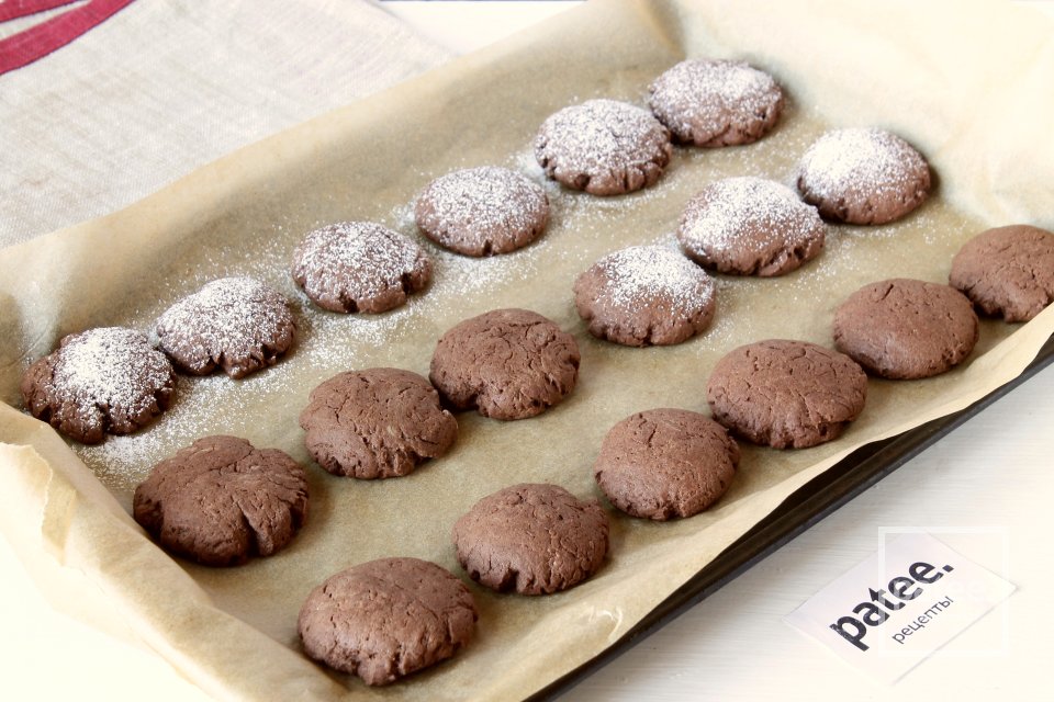 Шоколадное печенье за 15 минут - Шаг 12