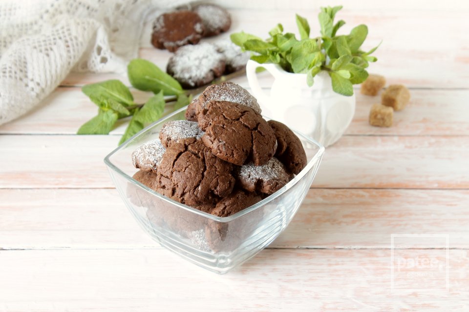 Шоколадное печенье за 15 минут - Шаг 13