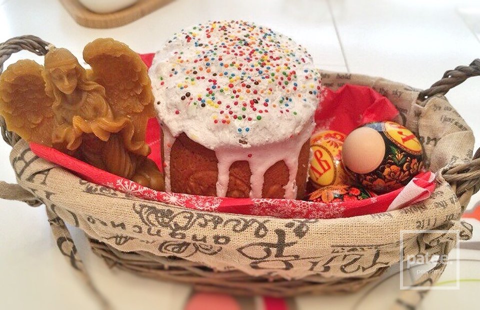 Классический пасхальный кулич с изюмом - Шаг 1