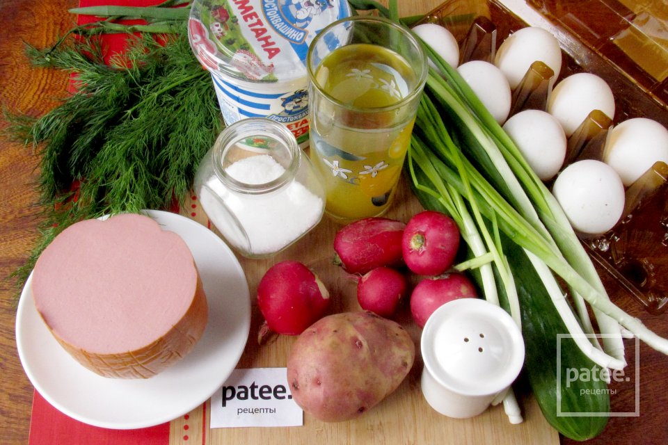 Окрошка оригинальная - Шаг 1