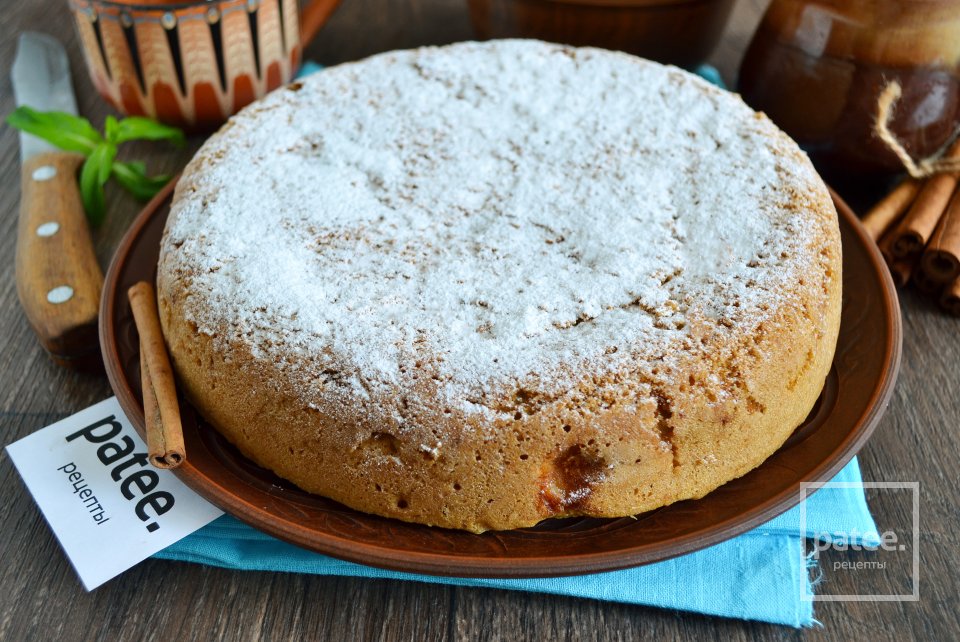 Нежный пирог с яблоками в мультиварке - Шаг 15