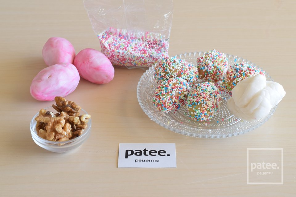 Торт "Пасхальная корзина" - Шаг 7