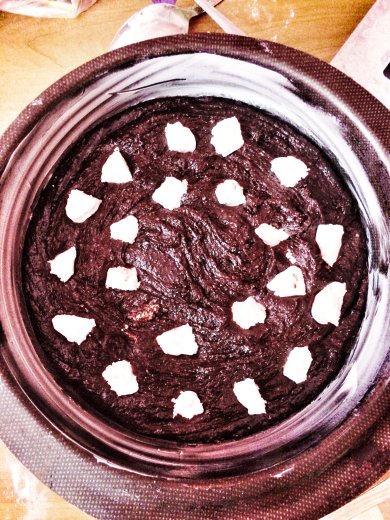 Шоколадно-зефирный брауни - Шаг 5