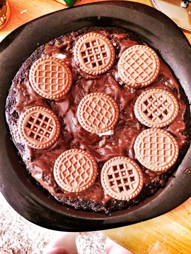 Шоколадно-зефирный брауни - Шаг 7