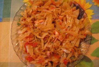 Тушёная капуста