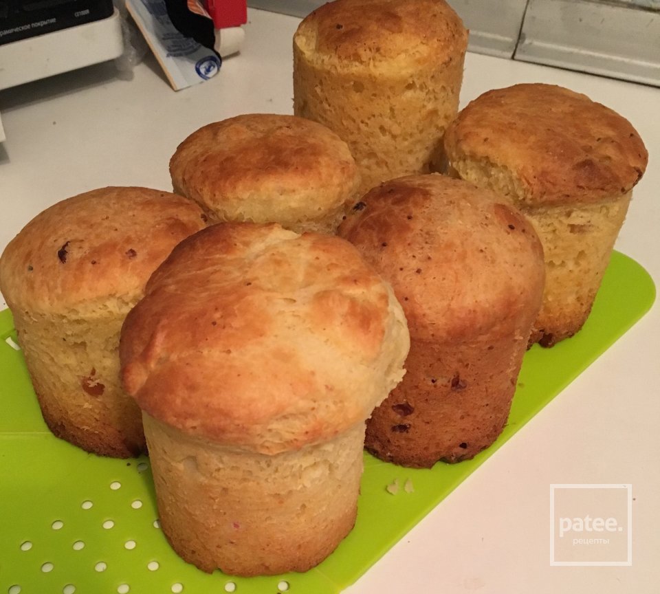 Творожный кулич - Шаг 12