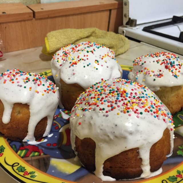 Кулич творожный