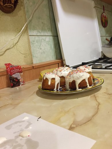 Кулич творожный - Шаг 1