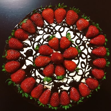 Торт " Запах Клубники"