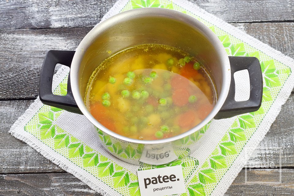 Диетический суп с индюшиными фрикадельками - Шаг 6