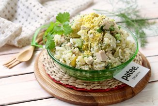 Картофельный салат с бужениной