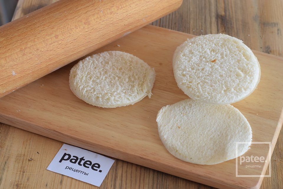 Закусочные корзинки из тостового хлеба - Шаг 3